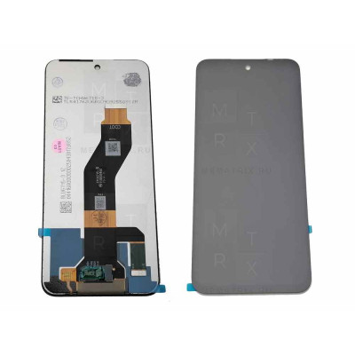 Infinix Smart 10 (X6725) тачскрин + экран (модуль) черный OR