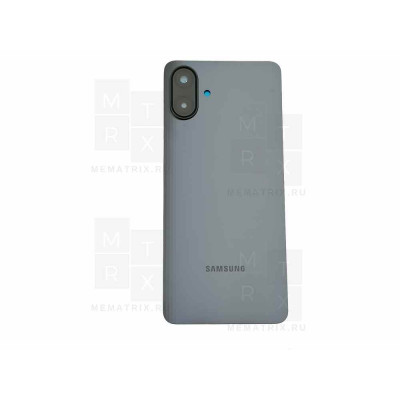 Задняя крышка для Samsung Galaxy A07 (A075F) Черный Премиум