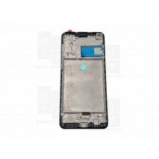 Samsung Galaxy A21s (A217) тачскрин + экран (модуль) черный с рамкой