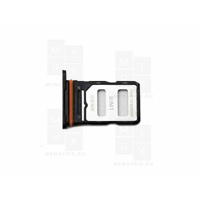 Сим-лоток для Xiaomi Poco X7 Pro (2412DPC0AG) Черный