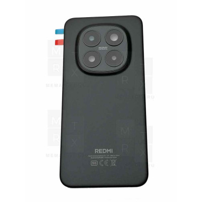 Задняя крышка для Xiaomi Redmi Note 15 Pro+ 5G (2510ERA8BG) Черный Премиум