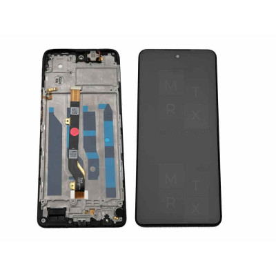 Infinix Hot 40 Pro (X6837) экран + тачскрин (модуль) черный OR с рамкой