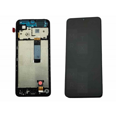 Xiaomi Redmi A5, Poco C71 (25028RN03A, 25028PC03G) тачскрин + экран (модуль) Черный OR с рамкой