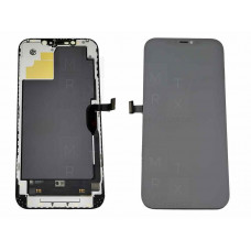IPhone 12 Pro Max тачскрин + экран (модуль) черный Soft Oled с верификацией JCID