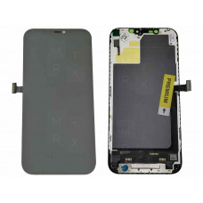 IPhone 12 Pro Max тачскрин + экран модуль черный Hard Oled (стандарт)