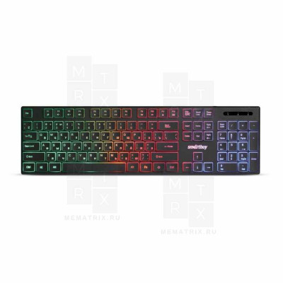 Клавиатура с подсветкой SmartBuy 240 ONE USB черная