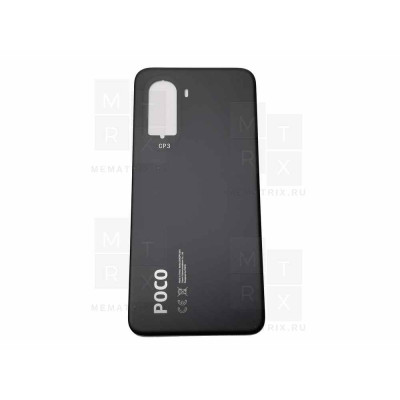 Задняя крышка для Xiaomi Poco M7 4G (25062PC34G) Черный Премиум