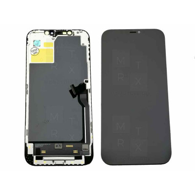 IPhone 12 Pro Max тачскрин + экран модуль черный (Hard Oled) с верификацией