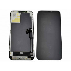 IPhone 12 Pro Max тачскрин + экран модуль черный (Hard Oled) JCID с верификацией