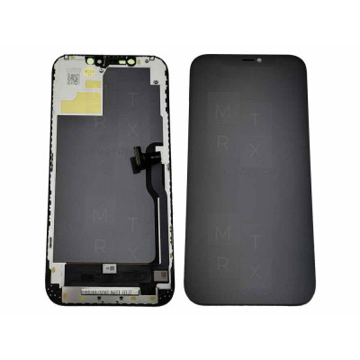 IPhone 12 Pro Max тачскрин + экран модуль черный (Hard Oled) JCID с верификацией