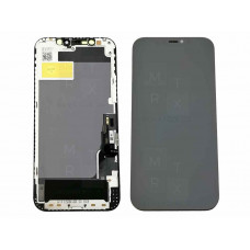 iPhone 12, 12 Pro тачскрин + экран (модуль) Черный (Hard OLED) JCID с верификацией