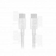 Кабель Type-C - Type-C Huawei (6A, 88W, чип SuperCharger) Белый  OR