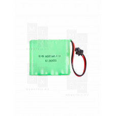 Аккумулятор NI-MH 4.8V 2400MAH форма FLATPACK разъем SM