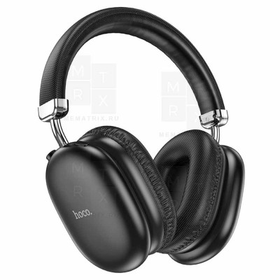 Беспроводные наушники Bluetooth Hoco W35 Max (накладные) Черный