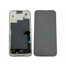 iPhone 15 Pro Max тачскрин + экран (модуль) черный Hard Oled Стандарт (Площадка под IC)