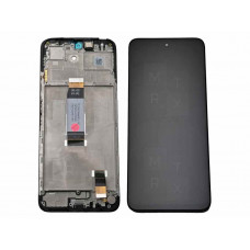 Xiaomi Poco M6 4G (2404APC5FG) тачскрин + экран (модуль) Черный OR с рамкой