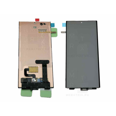 Samsung Galaxy S23 Ultra (S918B) тачскрин + экран (модуль) OR (SP) Черный