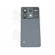 Задняя крышка для Xiaomi Poco X6 5G Черный Премиум Задняя крышка для Xiaomi Poco X6 5G Черный Премиум