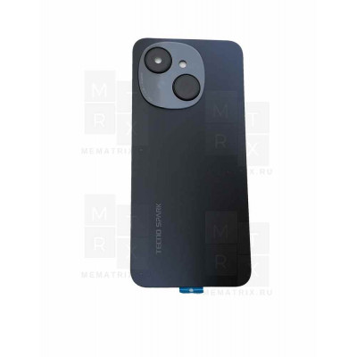 Задняя крышка для Tecno Spark Go 1 Черный Премиум