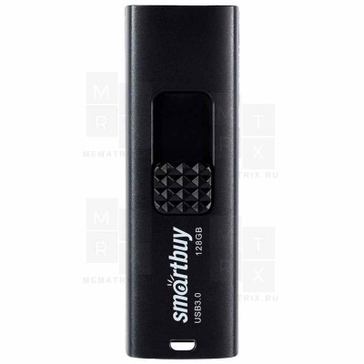 USB-флеш 128GB (USB 3.0) Smartbuy Fashion Черный