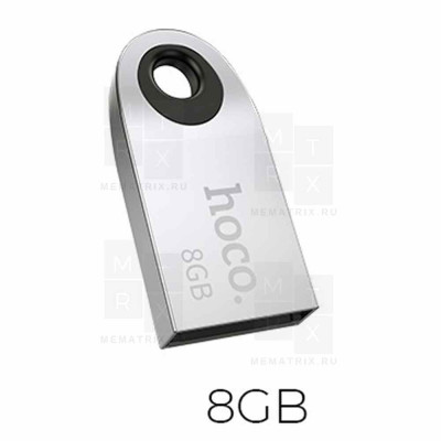 USB-флеш 32GB (USB 2.0) Hoco UD9 Insightful Серебро