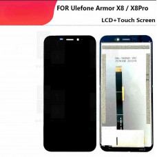 Ulefone Armor X8, X8i тачскрин + экран (модуль) Черный
