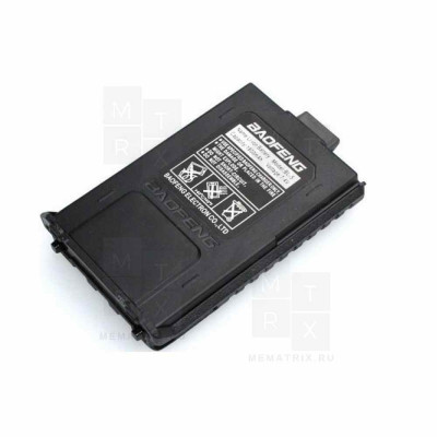 Аккумулятор для радиостанции Baofeng UV-5R, UV-5RE, DM-5R BL-5 (1800 mAh)