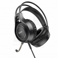 Проводные наушники Hoco W106 (мониторные, накладные) Черный