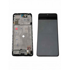 Xiaomi Redmi Note 10 Pro 4G (M2101K6G) тачскрин + экран (модуль) Черный OR с рамкой