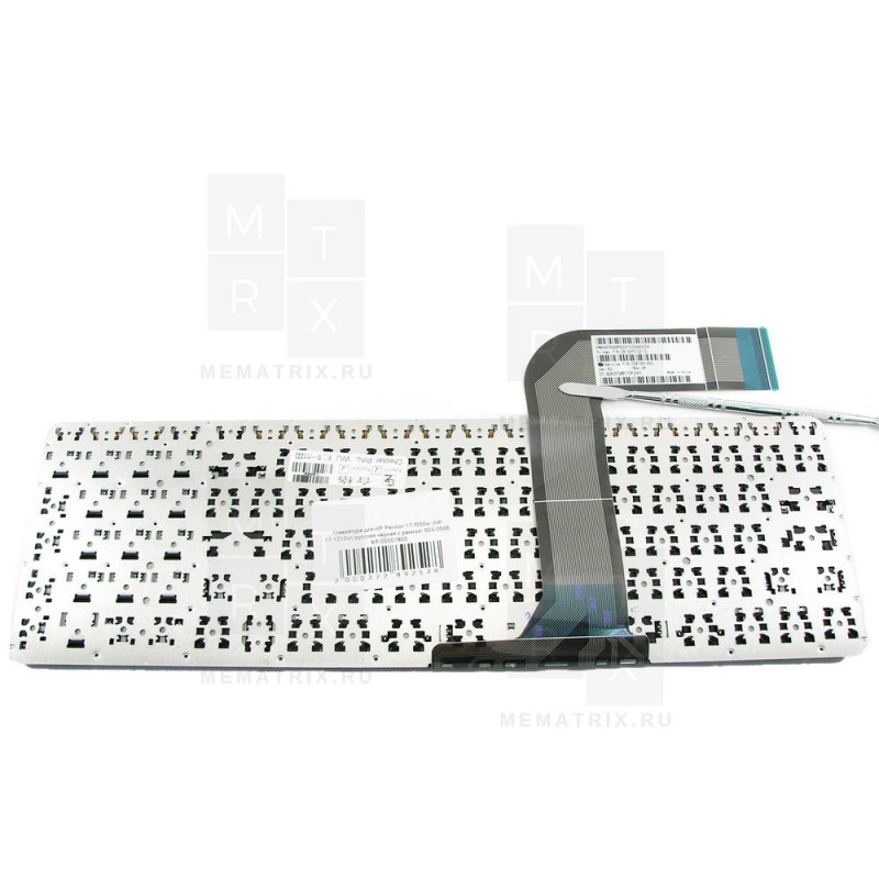 Клавиатура для HP Pavilion 15-P, 17-F черная, без рамки