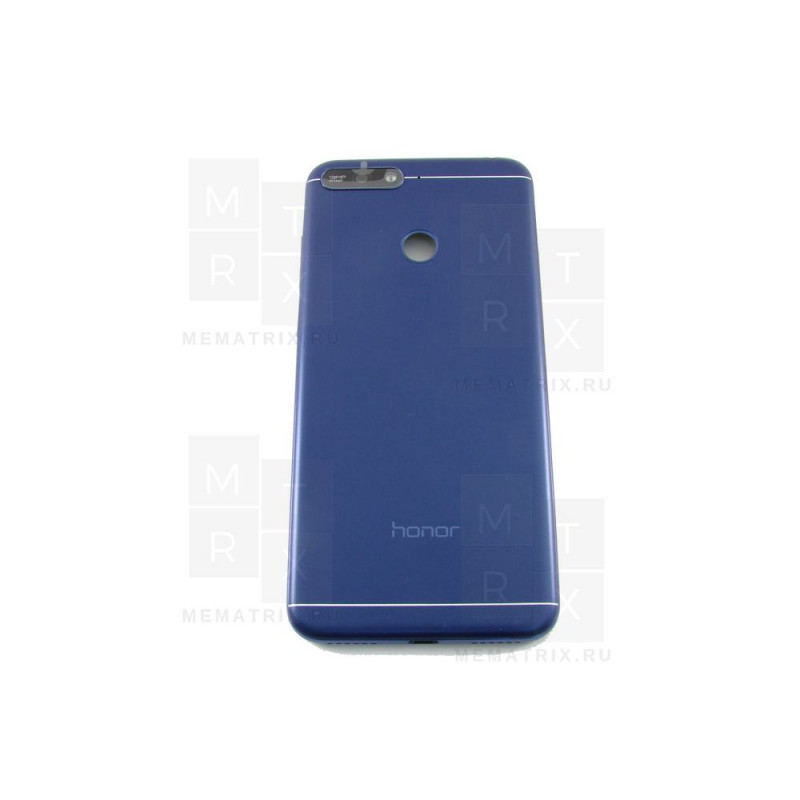 Huawei Honor 7a pro задняя крышка синяя