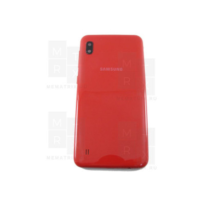 Задняя крышка для Samsung A10 (A105) красная