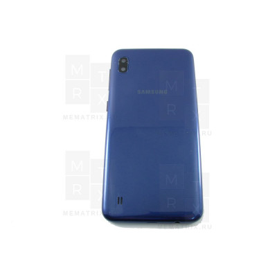 Задняя крышка для Samsung A10 (A105) синяя