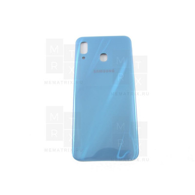 Задняя крышка для Samsung A30 (A305) синяя