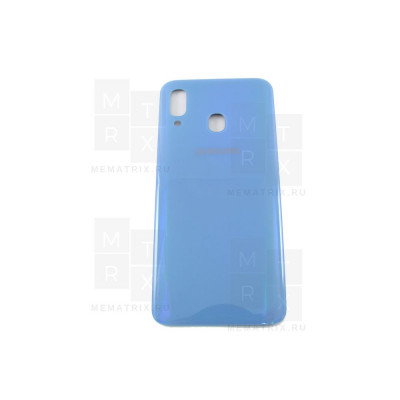 Задняя крышка для Samsung A40 (A405) синяя