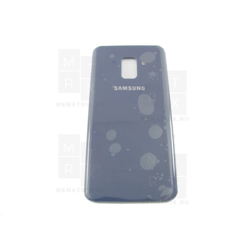 Задняя крышка для Samsung Galaxy A8 2018 (A530) серая