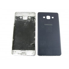 Samsung A7 SM-A700 задняя крышка черная