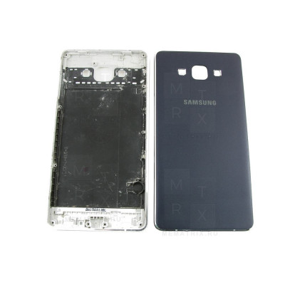 Samsung A7 SM-A700 задняя крышка черная