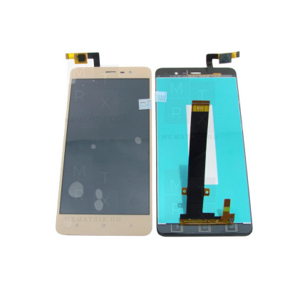 XIAOMI Redmi Note 3 Pro SE тачскрин + экран модуль золотой