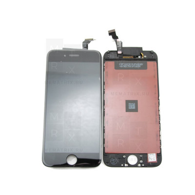 iPhone 6 тачскрин + экран (модуль) COPY черный