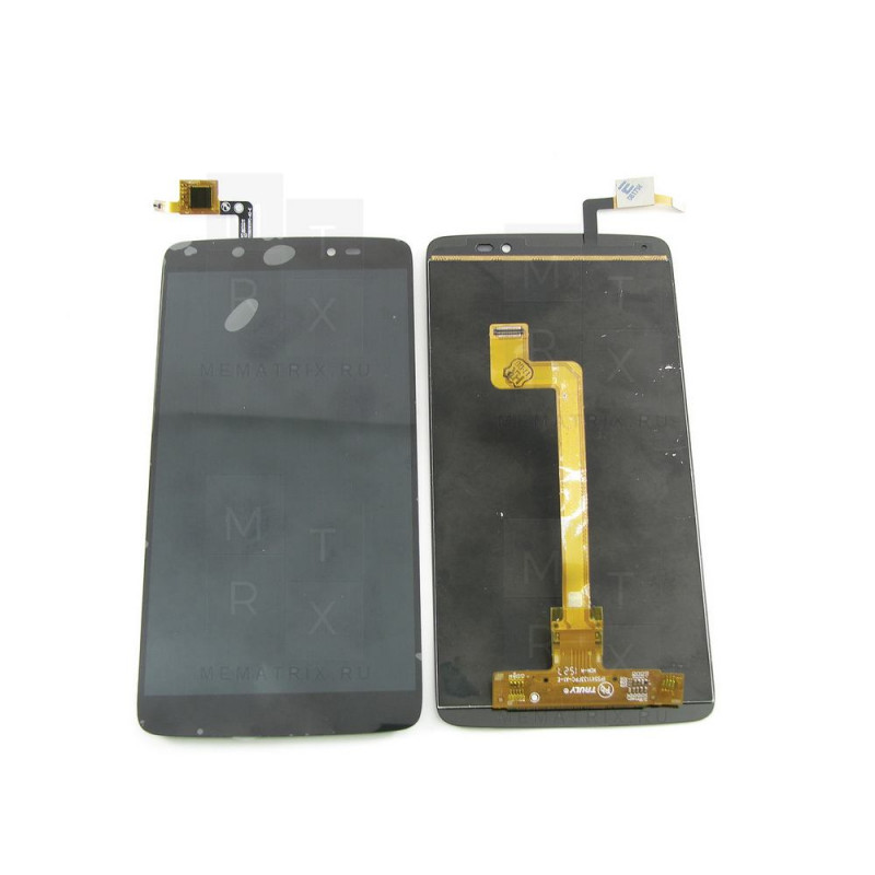 Alcatel OT-6045Y (Idol 3) экран + тачскрин (модуль) черный