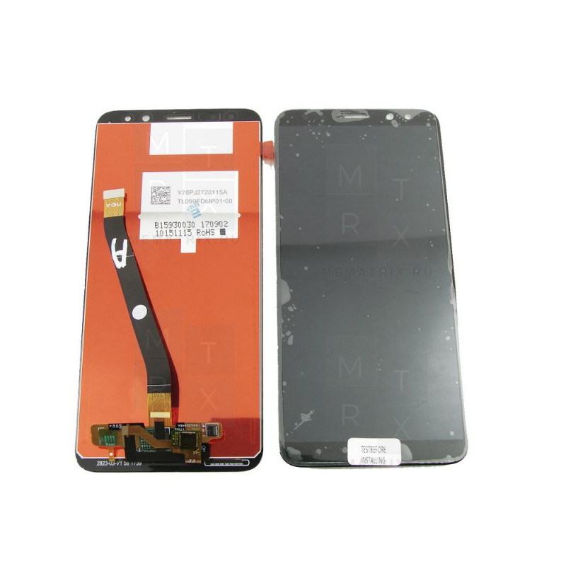 Huawei Nova 2 (PIC-LX9) тачскрин + экран (модуль) черный