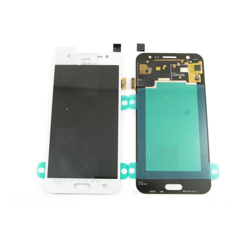 Samsung Galaxy J5 SM-J500F тачскрин + экран модуль белый COPY