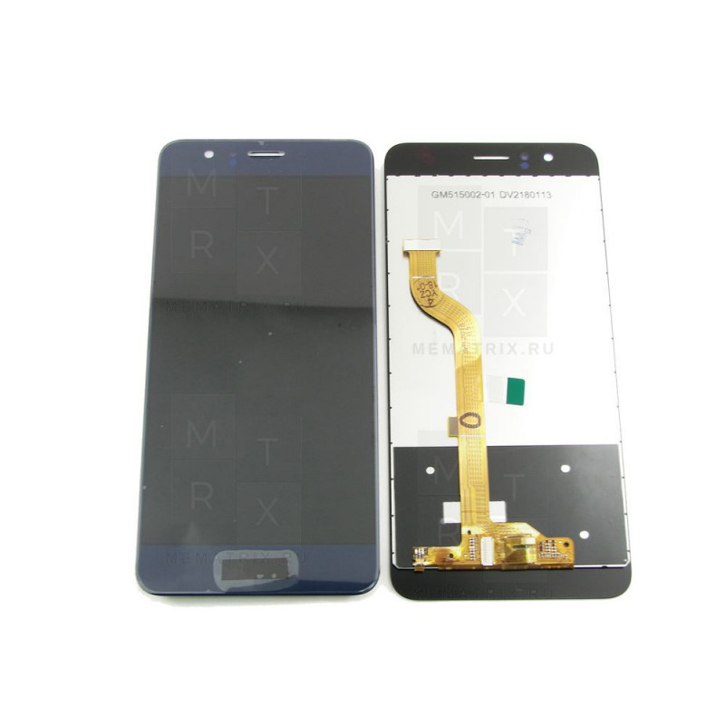 Huawei Honor 8 (FRD-L09) тачскрин + экран (модуль) синий