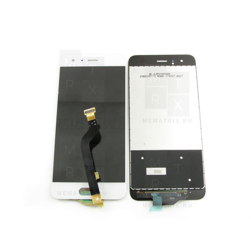 Huawei Honor 9, 9 Premium (STF-L09, STF-AL10) тачскрин + экран модуль белый