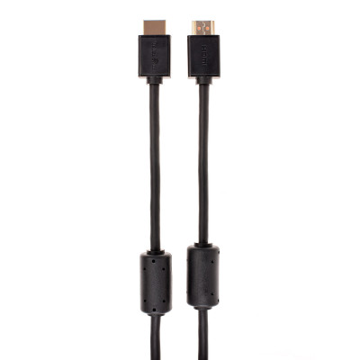 Кабель HDMI 19M - HDMI 19M (ver 2.0+3D, Ethernet, 3 м) Черный