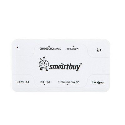 Хаб + Картридер Smartbuy COMBO MASTER SBRH-750-W белый