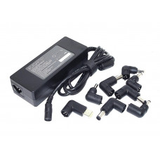 Блок питания для ноутбуков универсальный 15-20V, 6A, 90W (8 насадок)