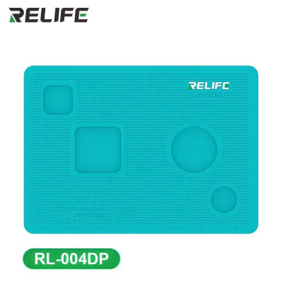 Коврик Relife RL-004DP (254*353 мм, силикон, термостойкий, вырез под камеру)
