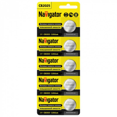 Батарейка CR2025 Navigator 94 764